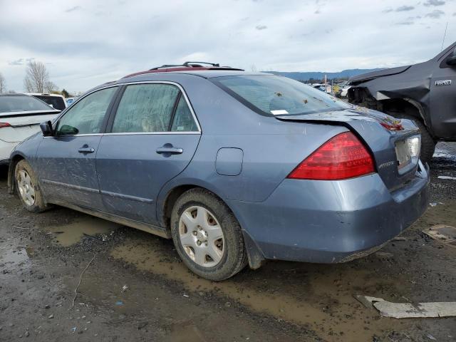 1HGCM564X7A089932 - 2007 HONDA ACCORD LX BLUE photo 2