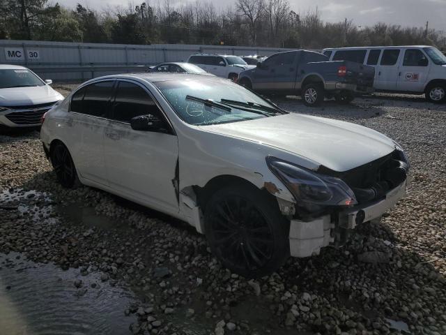 JN1CV6AR9CM973876 - 2012 INFINITI G37 WHITE photo 4