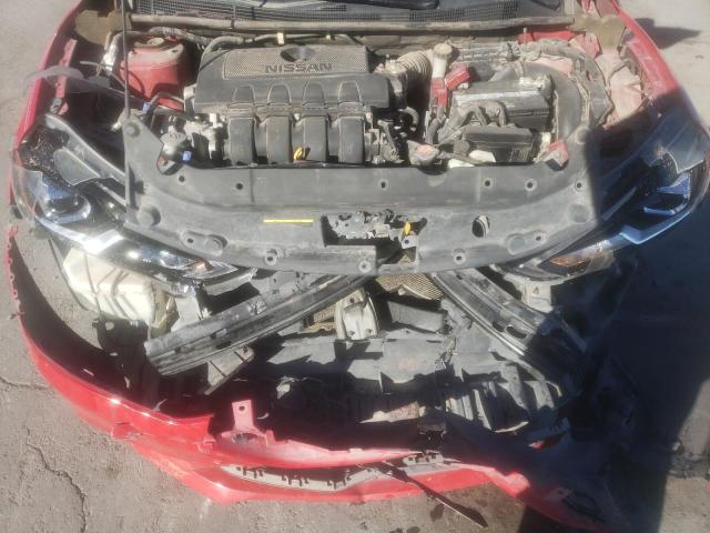 3N1AB7AP6KY298133 - 2019 NISSAN SENTRA S RED photo 11