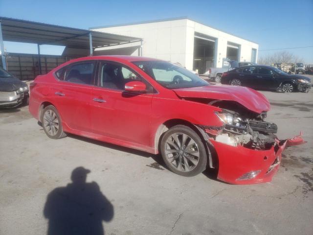 3N1AB7AP6KY298133 - 2019 NISSAN SENTRA S RED photo 4