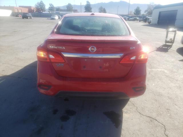 3N1AB7AP6KY298133 - 2019 NISSAN SENTRA S RED photo 6