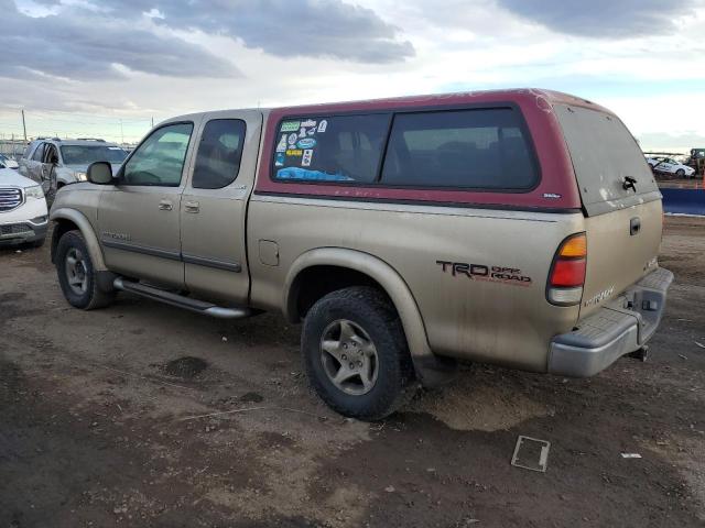 5TBBT441X3S403181 - 2003 TOYOTA TUNDRA ACCESS CAB SR5 TAN photo 2