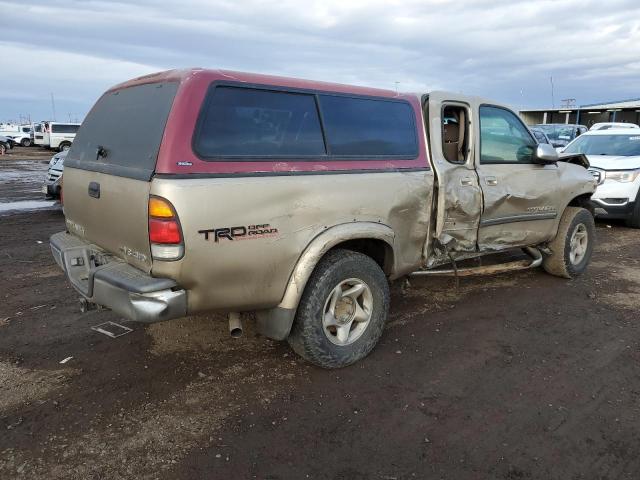 5TBBT441X3S403181 - 2003 TOYOTA TUNDRA ACCESS CAB SR5 TAN photo 3