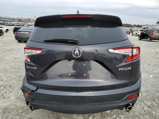 5J8TC1H59ML001356 - 2021 ACURA RDX TECHNOLOGY BLACK photo 6