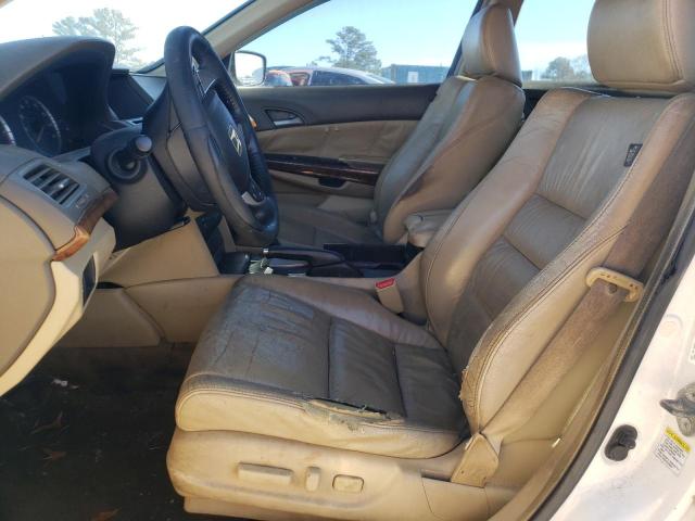 1HGCP36878A040249 - 2008 HONDA ACCORD EXL WHITE photo 7