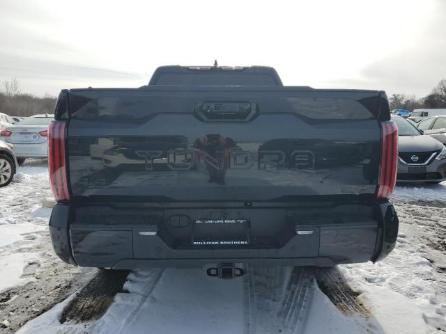 5TFNA5EC8PX015267 - 2023 TOYOTA TUNDRA CREWMAX PLATINUM შავი ფოტო 6