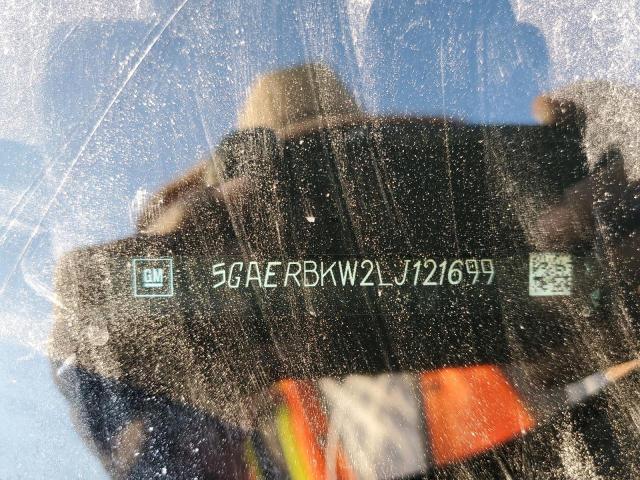 5GAERBKW2LJ121699 - 2020 BUICK ENCLAVE ESSENCE BROWN photo 10