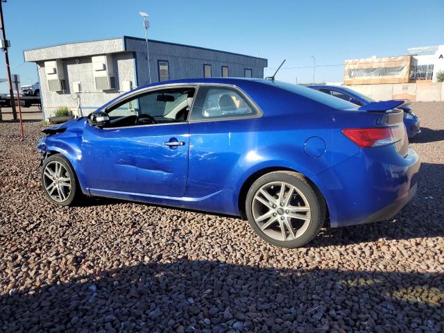 KNAFW6A3XA5300084 - 2010 KIA FORTE SX BLUE photo 2