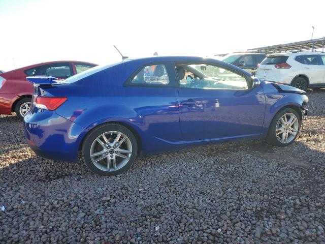 KNAFW6A3XA5300084 - 2010 KIA FORTE SX BLUE photo 3