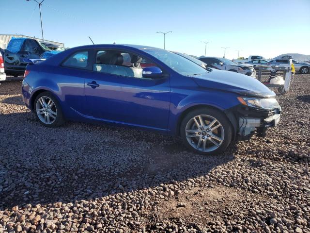 KNAFW6A3XA5300084 - 2010 KIA FORTE SX BLUE photo 4