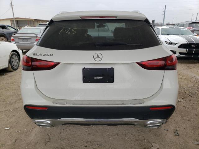 W1N4N4GB5MJ217845 - 2021 MERCEDES-BENZ GLA 250 WHITE photo 6