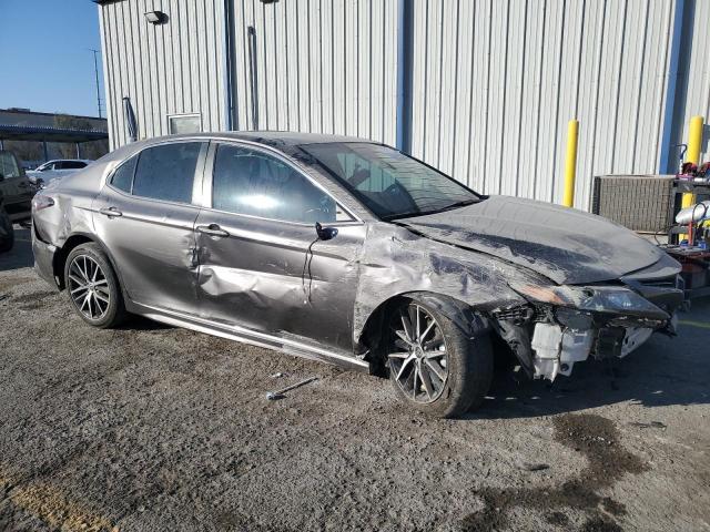 4T1S11AK8PU808526 - 2023 TOYOTA CAMRY SE NIGHT SHADE GRAY photo 4