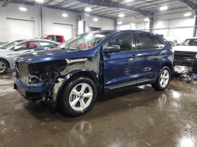 2FMPK4G95HBC49324 - 2017 FORD EDGE SE BLUE photo 1