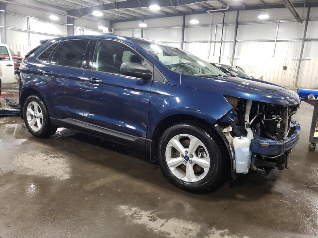 2FMPK4G95HBC49324 - 2017 FORD EDGE SE BLUE photo 4