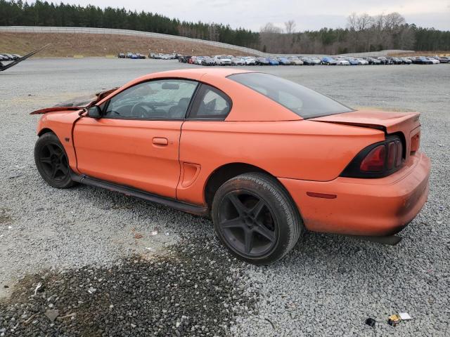 1FAFP42XXWF173527 - 1998 FORD MUSTANG GT ORANGE photo 2