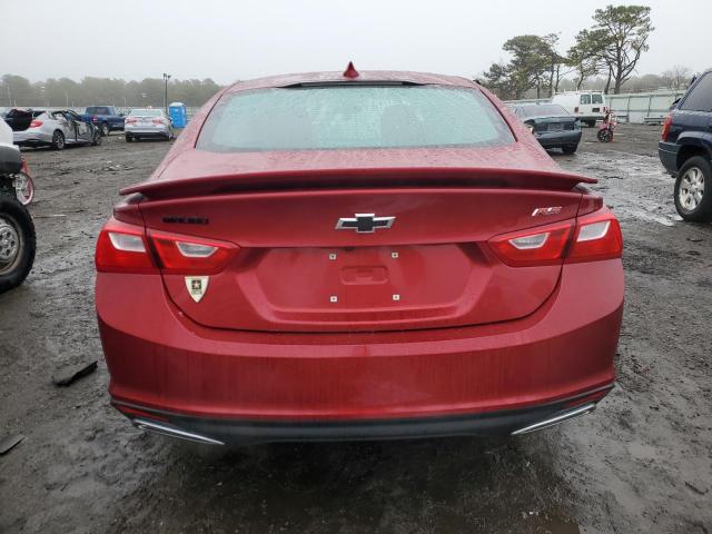 1G1ZG5STXNF112888 - 2022 CHEVROLET MALIBU RS RED photo 6