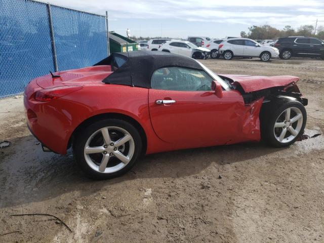 1G2MN35B69Y103103 - 2009 PONTIAC SOLSTICE RED photo 3