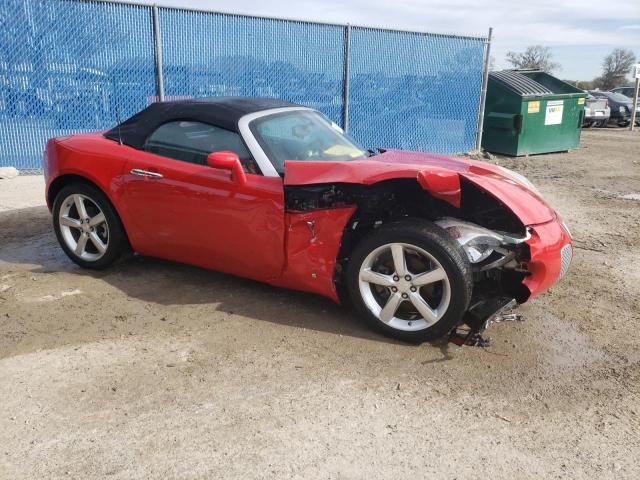 1G2MN35B69Y103103 - 2009 PONTIAC SOLSTICE RED photo 4