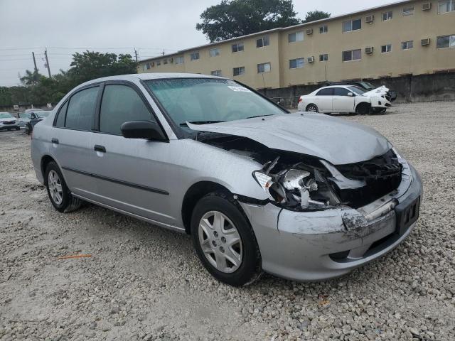 1HGES16355L017620 - 2005 HONDA CIVIC DX VP Արծաթագույն լուսանկար 4