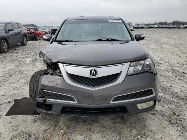 2HNYD2H69AH522676 - 2010 ACURA MDX TECHNOLOGY CHARCOAL photo 5