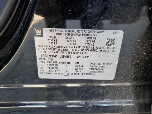 LRBFZPR41PD208680 - 2023 BUICK ENVISION ESSENCE Սև լուսանկար 14