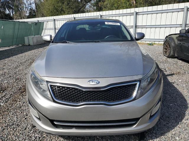 5XXGR4A61EG289622 - 2014 KIA OPTIMA SX SILVER photo 5