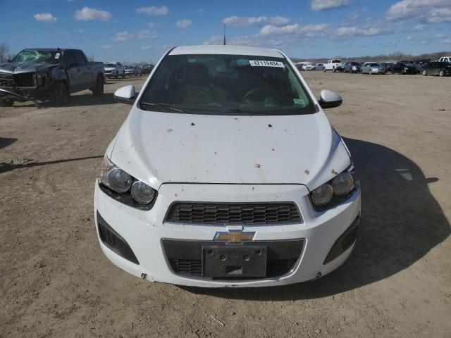 1G1JC5SH4E4196058 - 2014 CHEVROLET SONIC LT WHITE photo 5