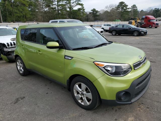 KNDJN2A2XH7881763 - 2017 KIA SOUL GREEN photo 4