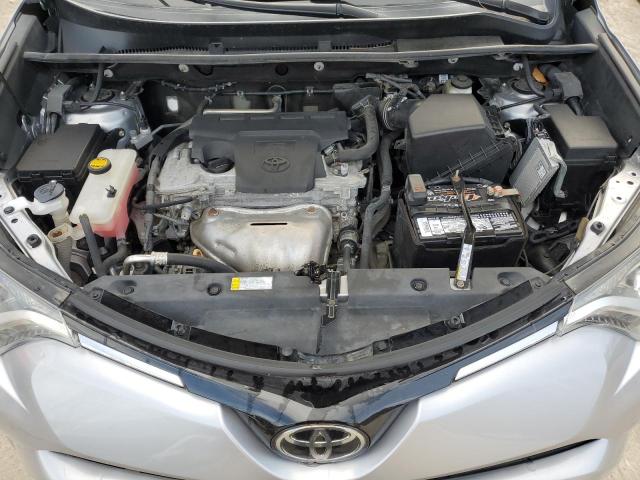 2T3RFREV8HW554604 - 2017 TOYOTA RAV4 XLE SILVER photo 12