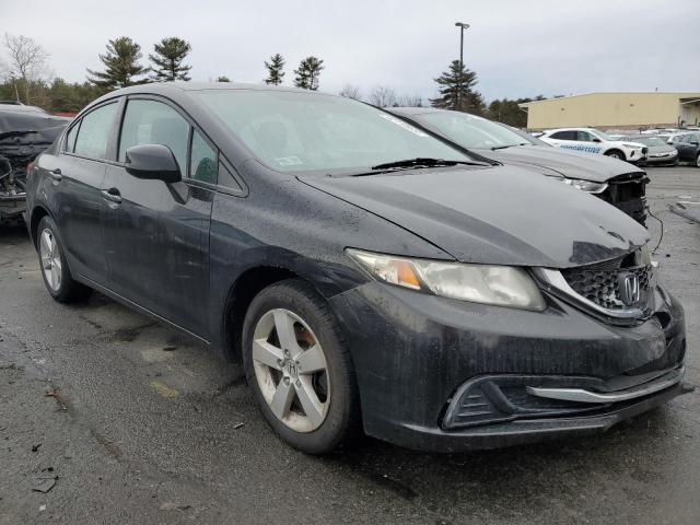 19XFB2F55DE284676 - 2013 HONDA CIVIC LX BLACK photo 4