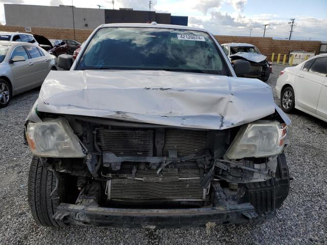 1N6AD0ER8CC454786 - 2012 NISSAN FRONTIER S SILVER photo 5