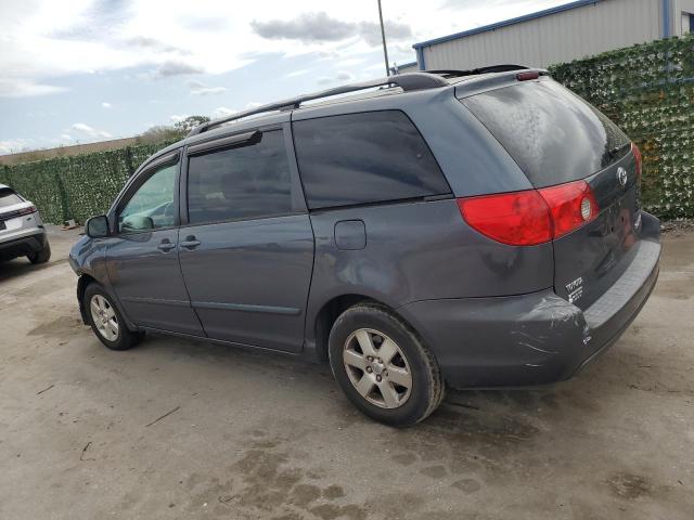 5TDZK23C08S115337 - 2008 TOYOTA SIENNA CE GRAY photo 2