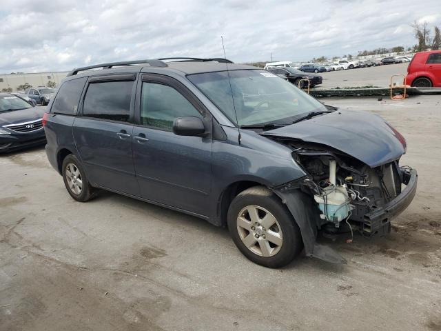 5TDZK23C08S115337 - 2008 TOYOTA SIENNA CE GRAY photo 4