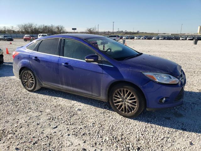 1FADP3J24DL108484 - 2013 FORD FOCUS TITANIUM BLUE photo 4