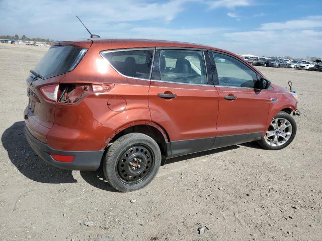 1FMCU0F71EUA61858 - 2014 FORD ESCAPE S ORANGE photo 3