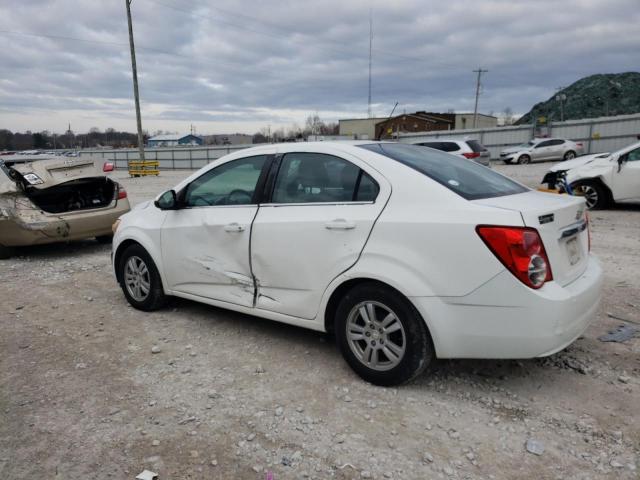 1G1JC5SH0C4120561 - 2012 CHEVROLET SONIC LT WHITE photo 2