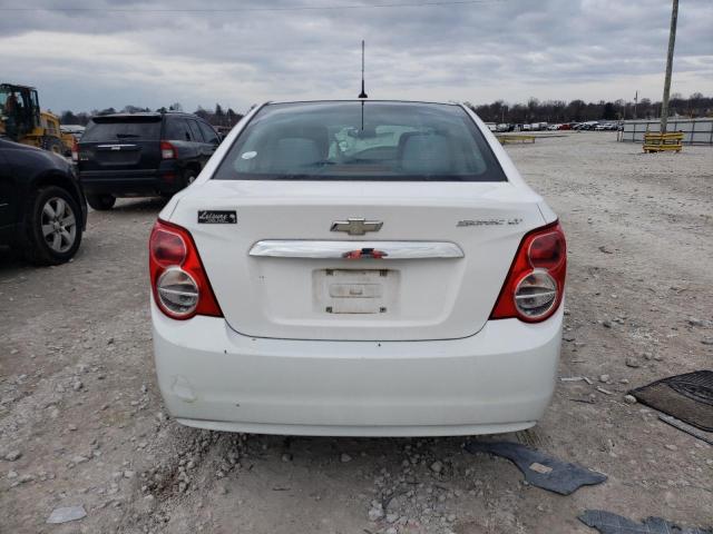 1G1JC5SH0C4120561 - 2012 CHEVROLET SONIC LT WHITE photo 6