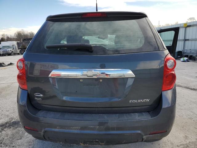 2CNFLCEC0B6201537 - 2011 CHEVROLET EQUINOX LS GRAY photo 6