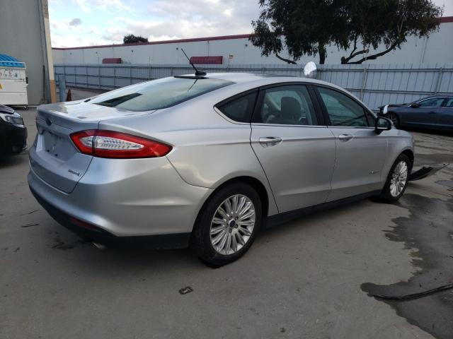 3FA6P0UUXFR106358 - 2015 FORD FUSION S HYBRID GRAY photo 3