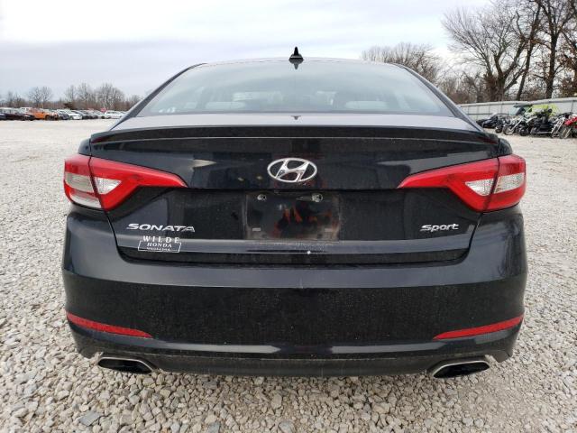 5NPE34AF4HH526041 - 2017 HYUNDAI SONATA SPORT BLACK photo 6