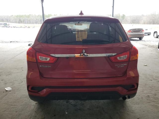 JA4AP3AU9KU016853 - 2019 MITSUBISHI OUTLANDER ES RED photo 6