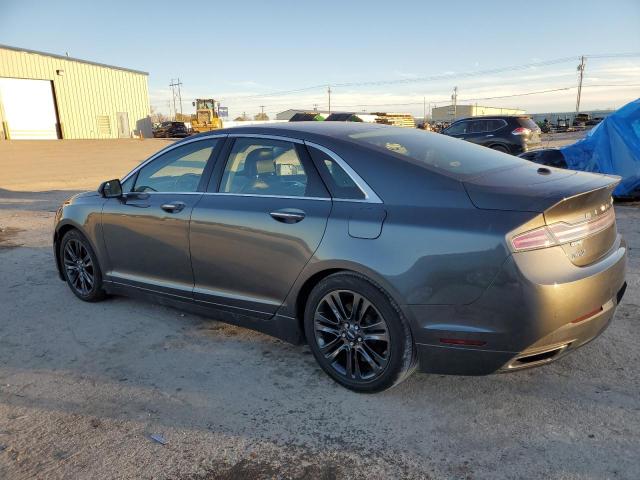 3LN6L2GK3FR608605 - 2015 LINCOLN MKZ GRAY photo 2