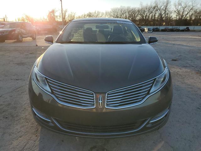 3LN6L2GK3FR608605 - 2015 LINCOLN MKZ GRAY photo 5