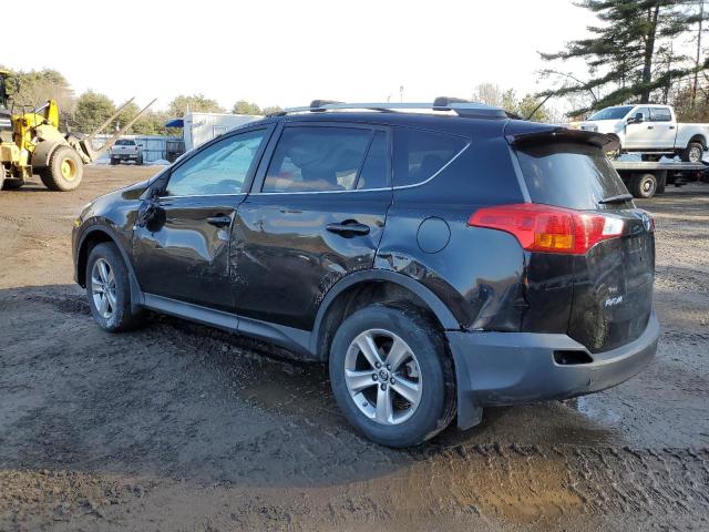 2T3RFREV6FW261524 - 2015 TOYOTA RAV4 XLE BLACK photo 2