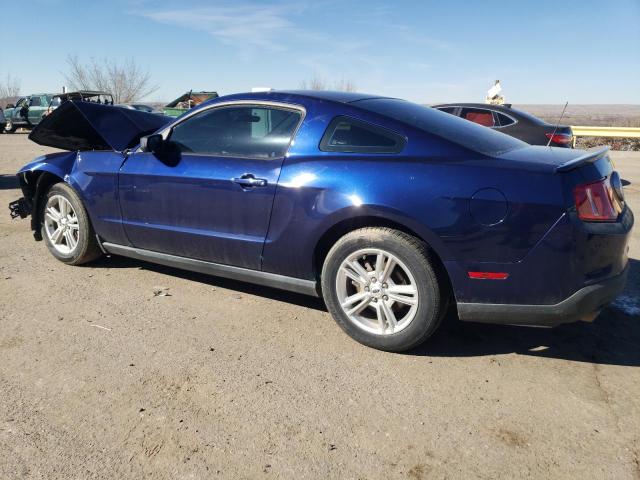 1ZVBP8AM2C5221852 - 2012 FORD MUSTANG BLUE photo 2