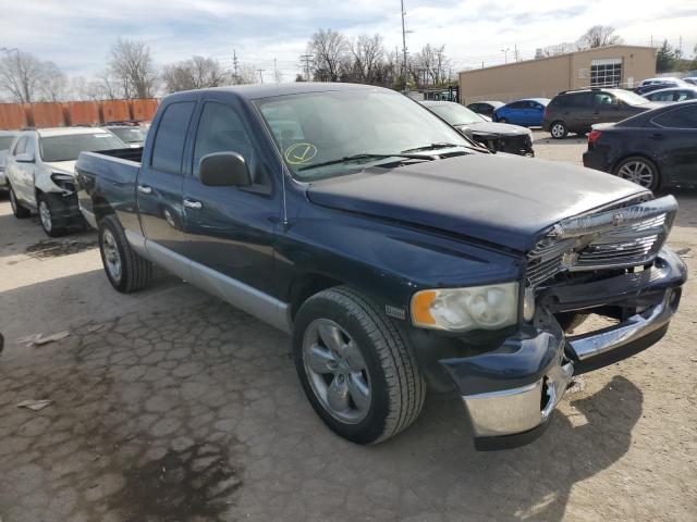 1D7HA18D93S375140 - 2003 DODGE RAM 1500 ST BLUE photo 4