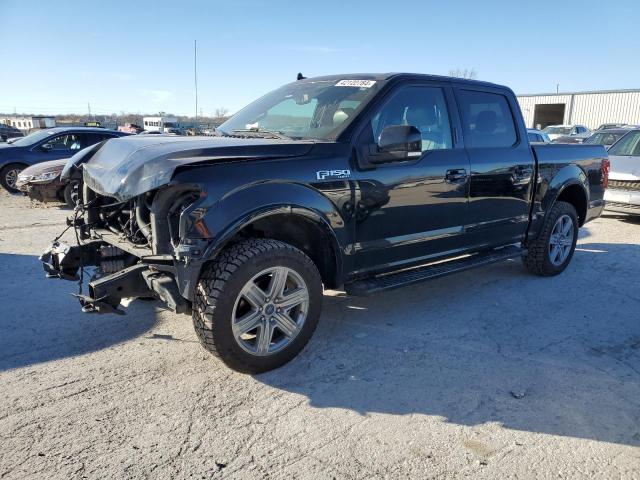 1FTEW1EG0JFD43213 - 2018 FORD F150 SUPERCREW BLACK photo 1