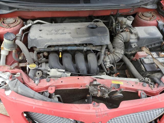 5Y2SL63825Z468979 - 2005 PONTIAC VIBE RED photo 11