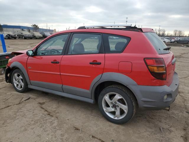 5Y2SL63825Z468979 - 2005 PONTIAC VIBE RED photo 2