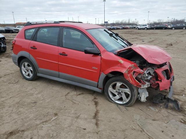 5Y2SL63825Z468979 - 2005 PONTIAC VIBE RED photo 4